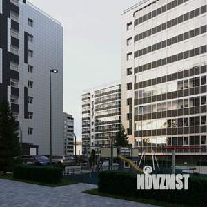 2-к квартира, строящийся дом, 52м2, 7/9 этаж