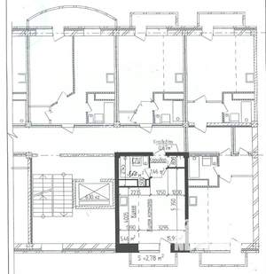 Студия квартира, вторичка, 28м2, 8/9 этаж
