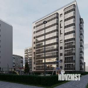 2-к квартира, строящийся дом, 68м2, 4/9 этаж