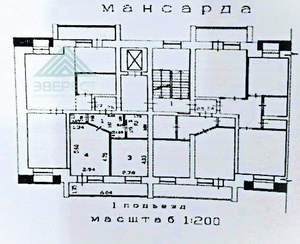 1-к квартира, вторичка, 43м2, 7/7 этаж
