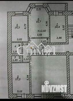 3-к квартира, вторичка, 81м2, 4/5 этаж