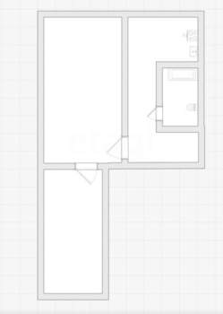 2-к квартира, вторичка, 44м2, 3/5 этаж