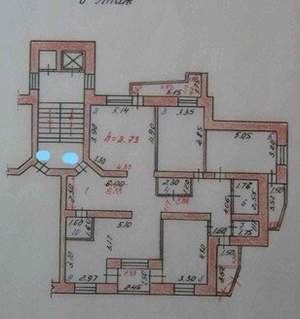 4-к квартира, вторичка, 140м2, 6/9 этаж