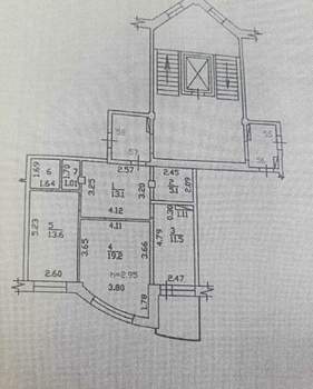 2-к квартира, вторичка, 67м2, 6/9 этаж