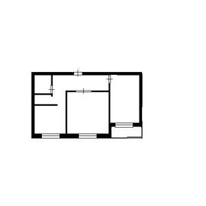 2-к квартира, вторичка, 52м2, 3/5 этаж