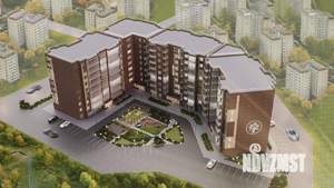 1-к квартира, строящийся дом, 42м2, 2/9 этаж