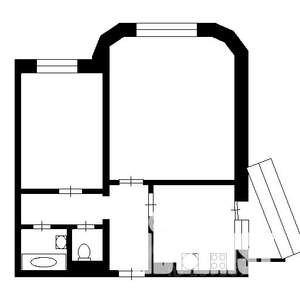 2-к квартира, вторичка, 54м2, 5/5 этаж