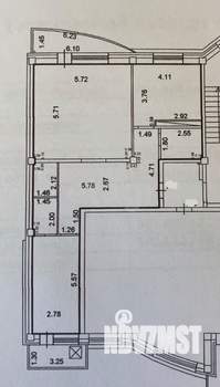 3-к квартира, вторичка, 93м2, 9/9 этаж