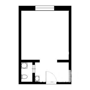 1-к квартира, вторичка, 30м2, 1/5 этаж