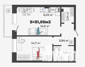 Фото квартиры на продажу (1)
