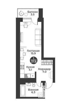 Фото квартиры на продажу (1)