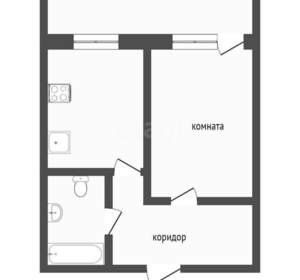 2-к квартира, вторичка, 55м2, 6/12 этаж