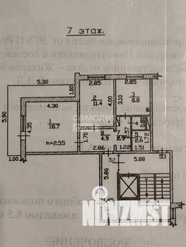 2-к квартира, вторичка, 50м2, 7/9 этаж