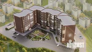1-к квартира, строящийся дом, 41м2, 9/9 этаж