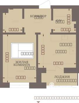 1-к квартира, строящийся дом, 40м2, 2/13 этаж