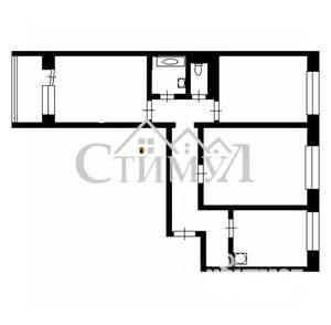 3-к квартира, вторичка, 65м2, 10/10 этаж