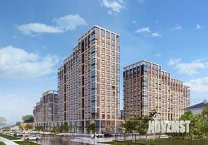 1-к квартира, строящийся дом, 40м2, 8/13 этаж