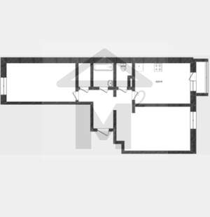 2-к квартира, вторичка, 69м2, 5/12 этаж