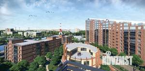 2-к квартира, строящийся дом, 58м2, 7/16 этаж