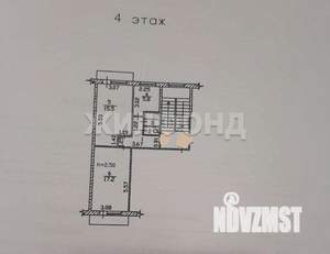 2-к квартира, вторичка, 47м2, 4/5 этаж