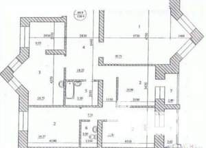 4-к квартира, вторичка, 127м2, 3/9 этаж