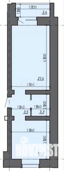 1-к квартира, вторичка, 41м2, 2/5 этаж