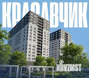Студия квартира, строящийся дом, 32м2, 2/16 этаж