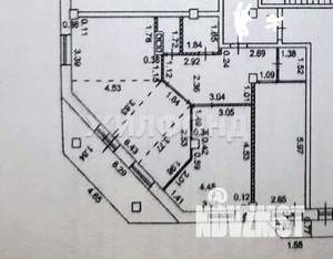 3-к квартира, вторичка, 82м2, 7/9 этаж