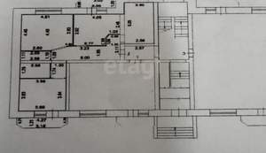 3-к квартира, вторичка, 84м2, 1/5 этаж