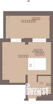 1-к квартира, строящийся дом, 45м2, 2/13 этаж