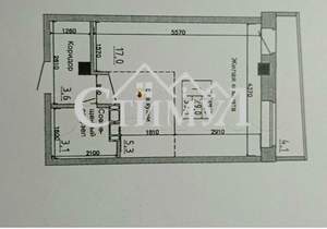 Студия квартира, вторичка, 33м2, 6/9 этаж