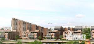 2-к квартира, строящийся дом, 58м2, 6/16 этаж